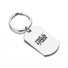 Stainless Steel Pendant Keychain